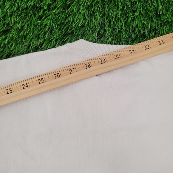 Vintage 90s LEVIS Sweatshirt Womens 2XL 23x23 Crop Boxy - Picture 4 of 15